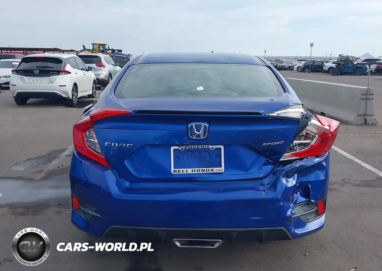 2019 Honda Civic Sport VIN:2HGFC2F88KH503964 - 16