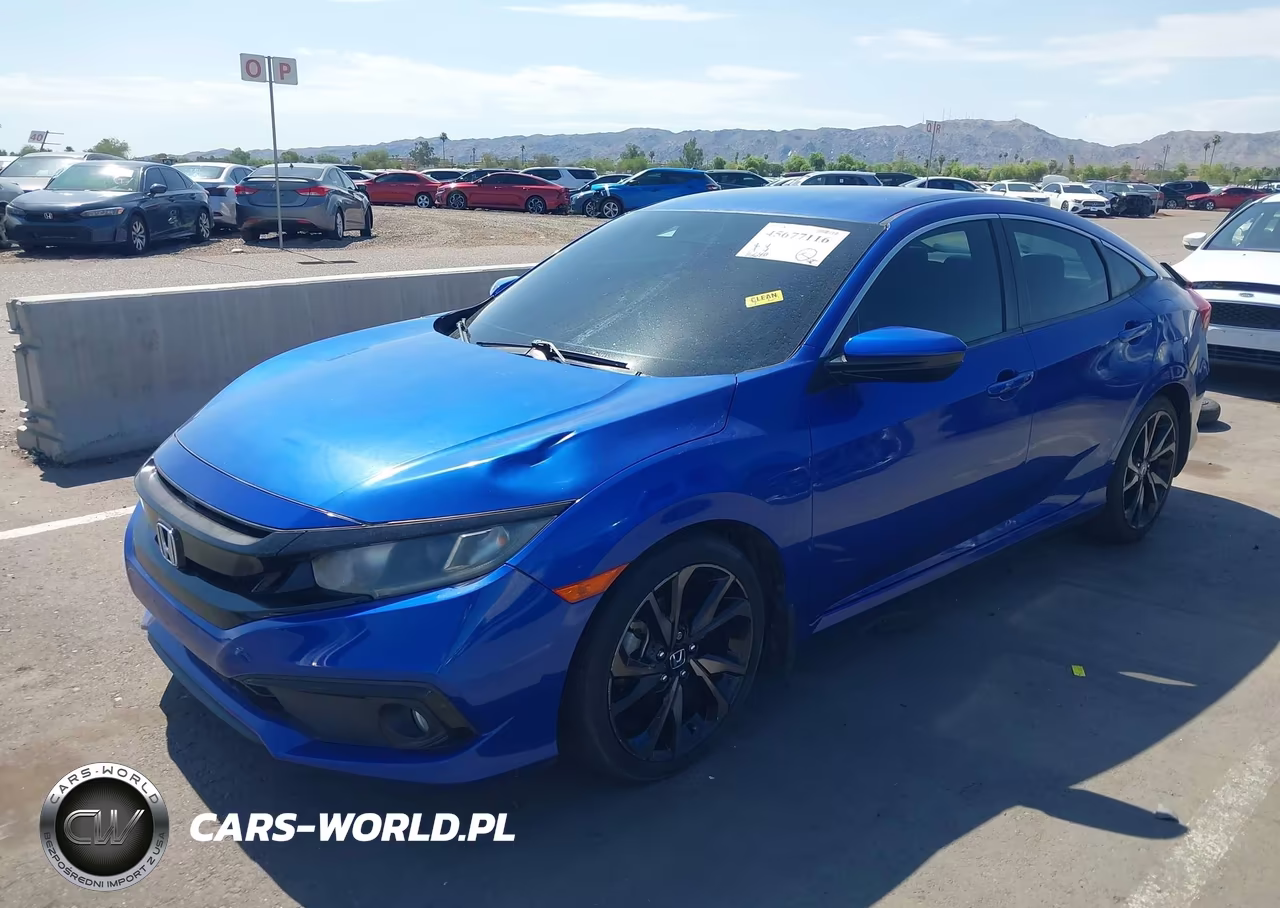 2019 Honda Civic Sport VIN:2HGFC2F88KH503964 - 2