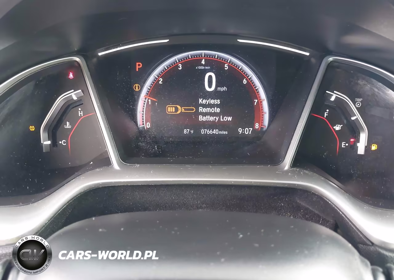2019 Honda Civic Sport VIN:2HGFC2F88KH503964 - 7