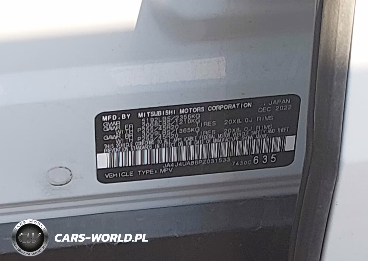 2023 Mitsubishi Outlander Ralliart S-Awc-Se 2.5 S-Awc-Se Black Edition S-Awc-Se Special Editiont S-Awc VIN:JA4J4UA86PZ031533 - 9
