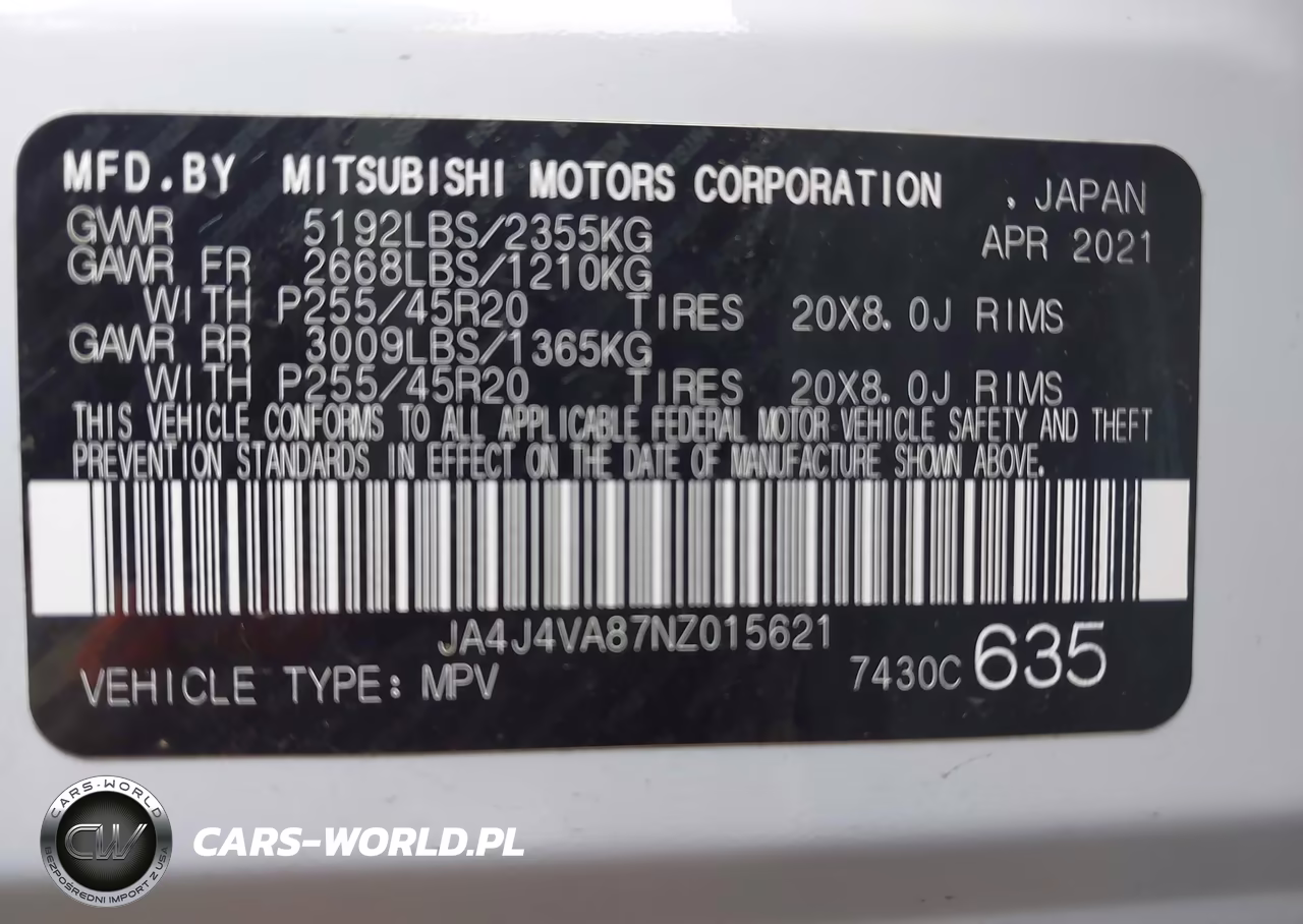 2022 Mitsubishi Outlander Sel 2.5 S-Awc-Sel Launch Edition S-Awc-Sel Special Edition S-Awc VIN:JA4J4VA87NZ015621 - 9