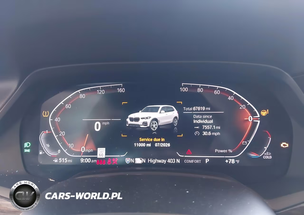 2021 BMW X5 Sdrive40I VIN:5UXCR4C05M9F28383 - 7