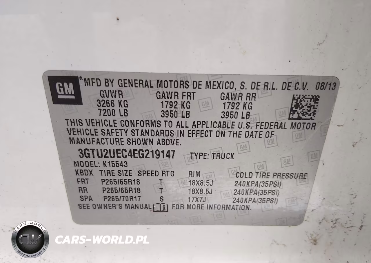2014 GMC Sierra 1500 Sle VIN:3GTU2UEC4EG219147 - 9