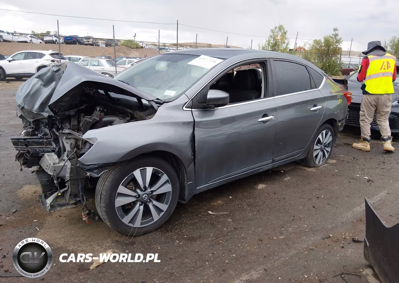 2019 Nissan Sentra Sv VIN:3N1AB7AP2KY301030 - 2