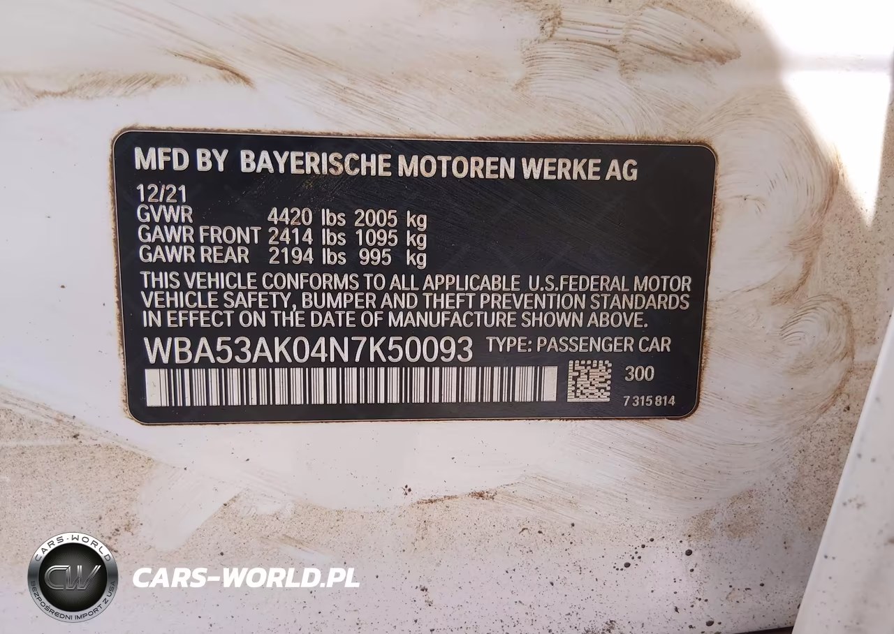 2022 BMW 228 Gran Coupe I Sdrive VIN:WBA53AK04N7K50093 - 9