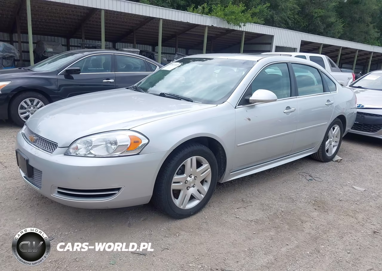 2012 Chevrolet Impala Lt VIN:2G1WG5E38C1278653 - 2