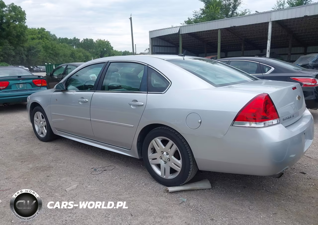 2012 Chevrolet Impala Lt VIN:2G1WG5E38C1278653 - 3