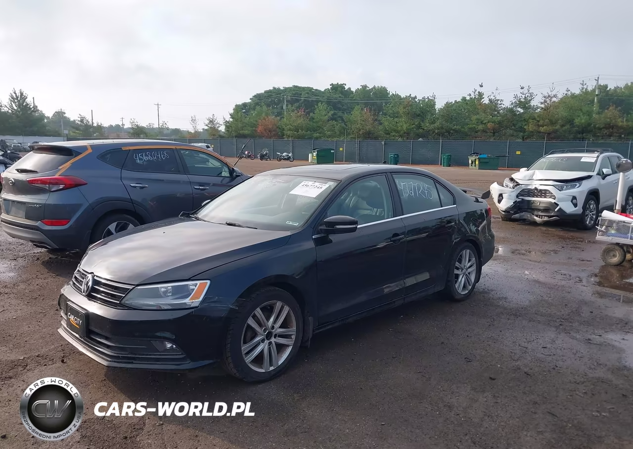 2015 Volkswagen Jetta 1.8T Sel VIN:3VWL17AJ9FM221741 - 2