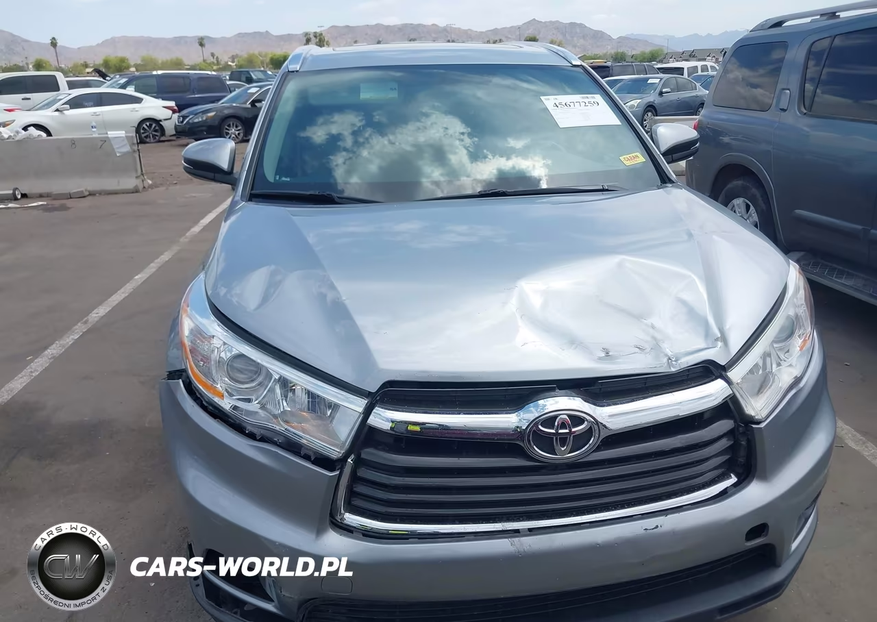 2014 Toyota Highlander Xle V6 VIN:5TDJKRFH7ES007659 - 12