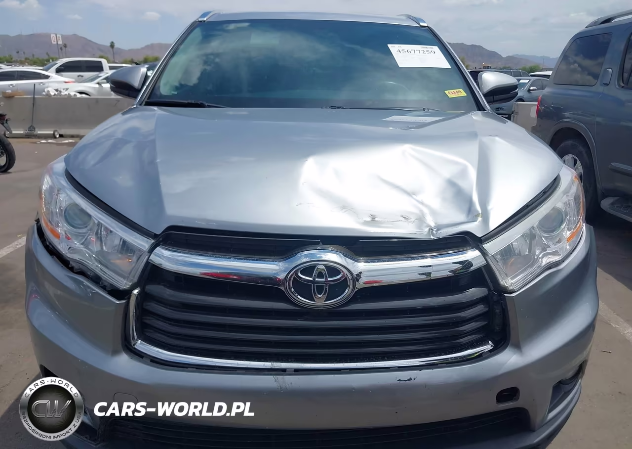 2014 Toyota Highlander Xle V6 VIN:5TDJKRFH7ES007659 - 6