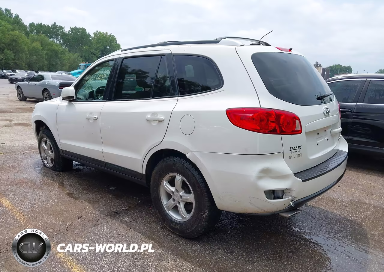 2007 Hyundai Santa Fe Gls VIN:5NMSG13D37H052550 - 3