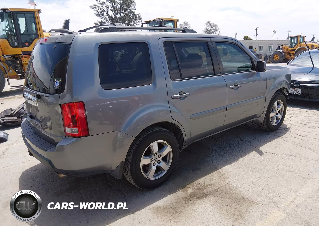 2009 Honda Pilot Ex-L VIN:5FNYF38579B018139 - 4