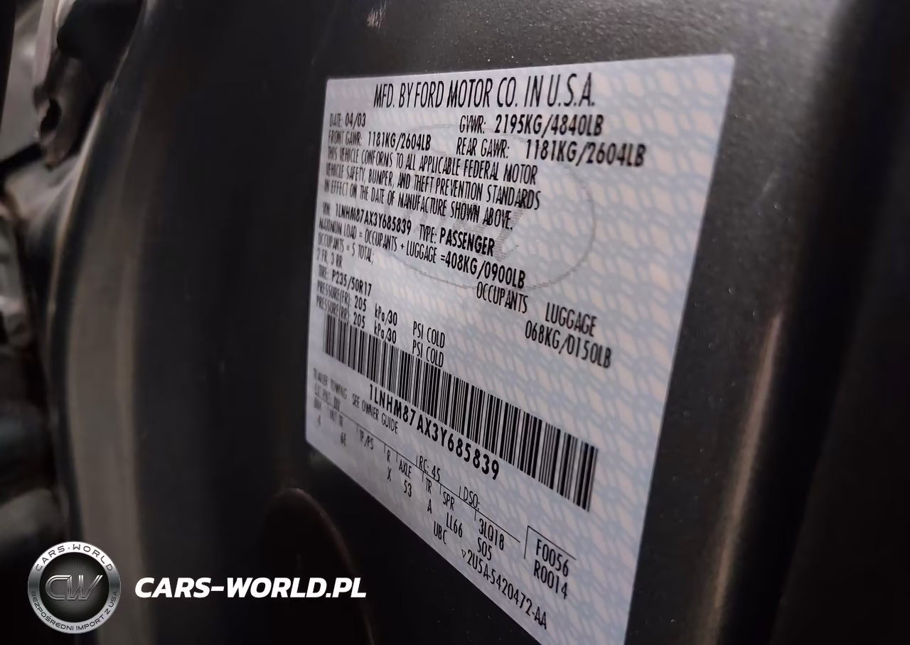2003 Lincoln Ls V8 VIN:1LNHM87AX3Y685839 - 9