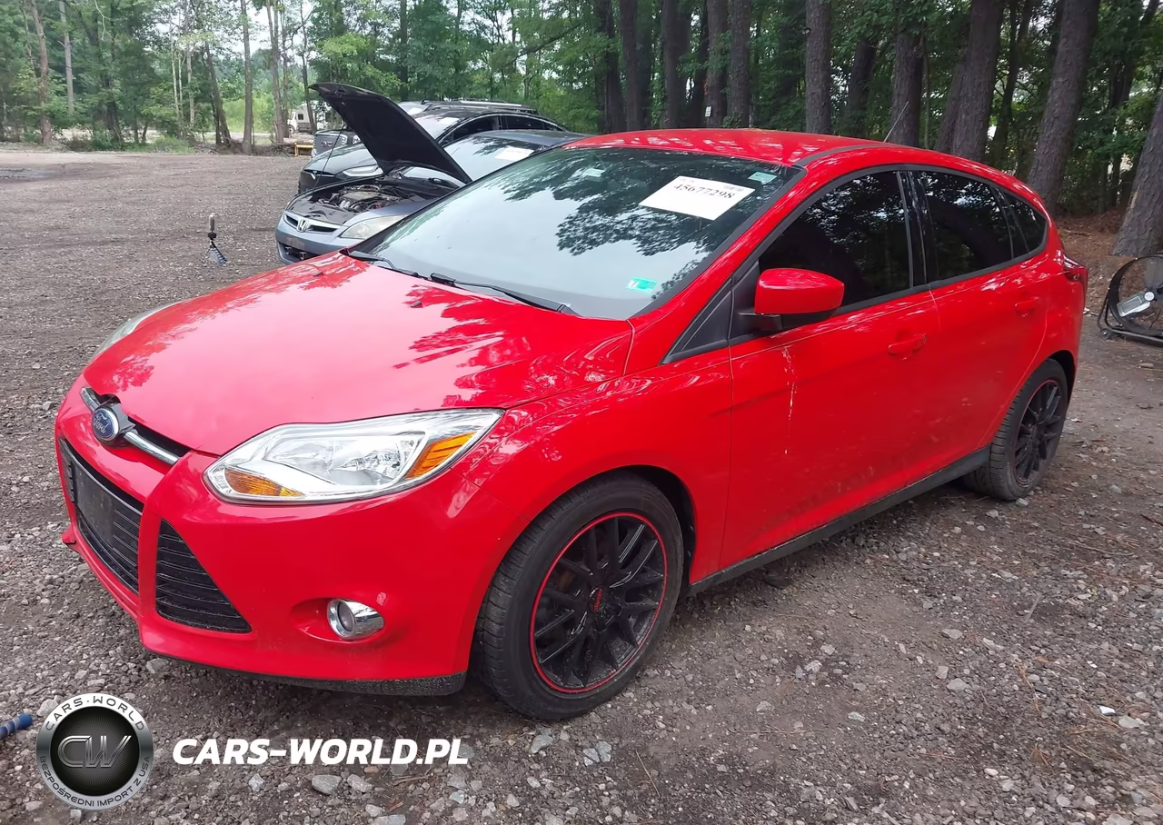 2012 Ford Focus Se VIN:1FAHP3K27CL171724 - 2