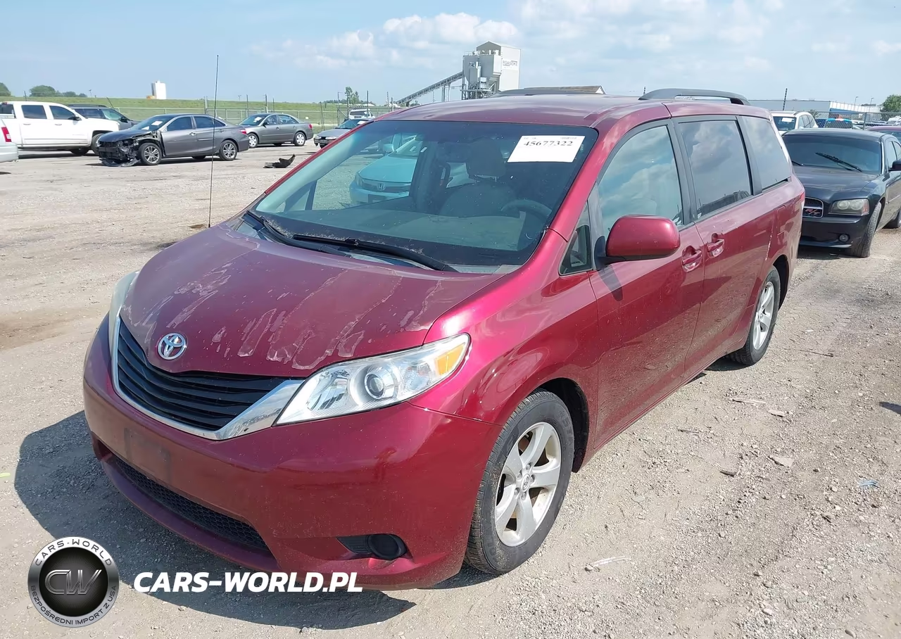 2011 Toyota Sienna Le V6 VIN:5TDKK3DC5BS052619 - 2