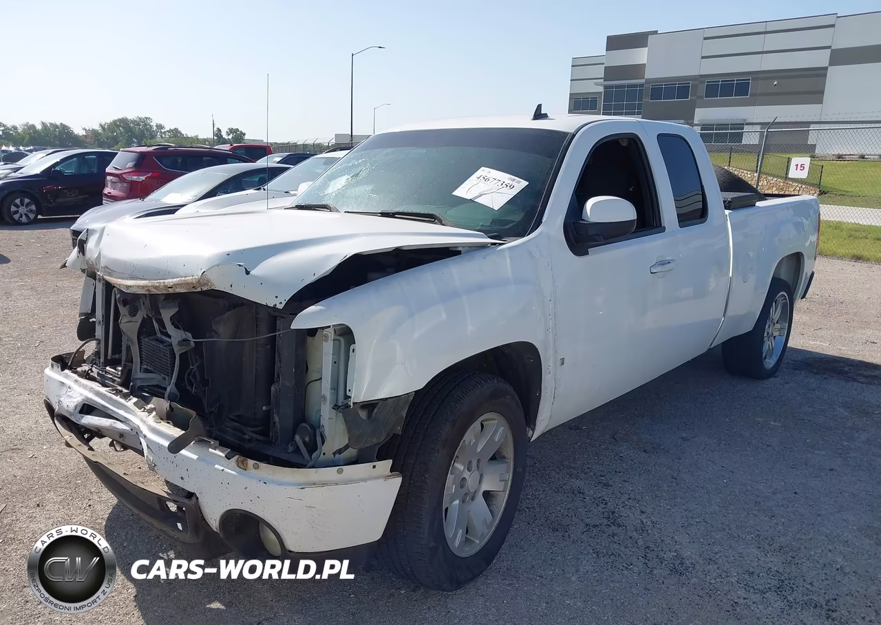 2008 GMC Sierra 1500 Sle1 VIN:1GTEC19J18Z286088 - 2