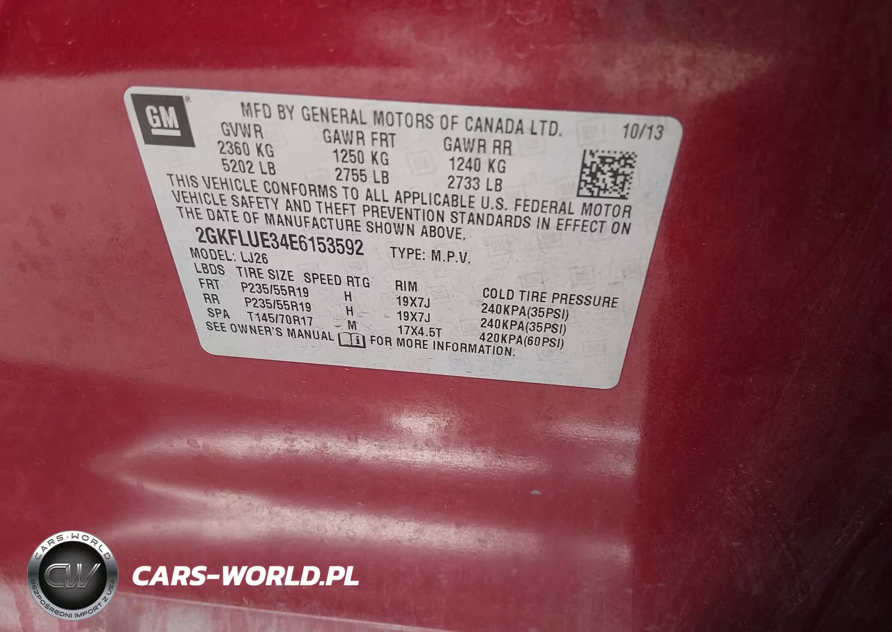 2014 GMC Terrain Denali VIN:2GKFLUE34E6153592 - 9