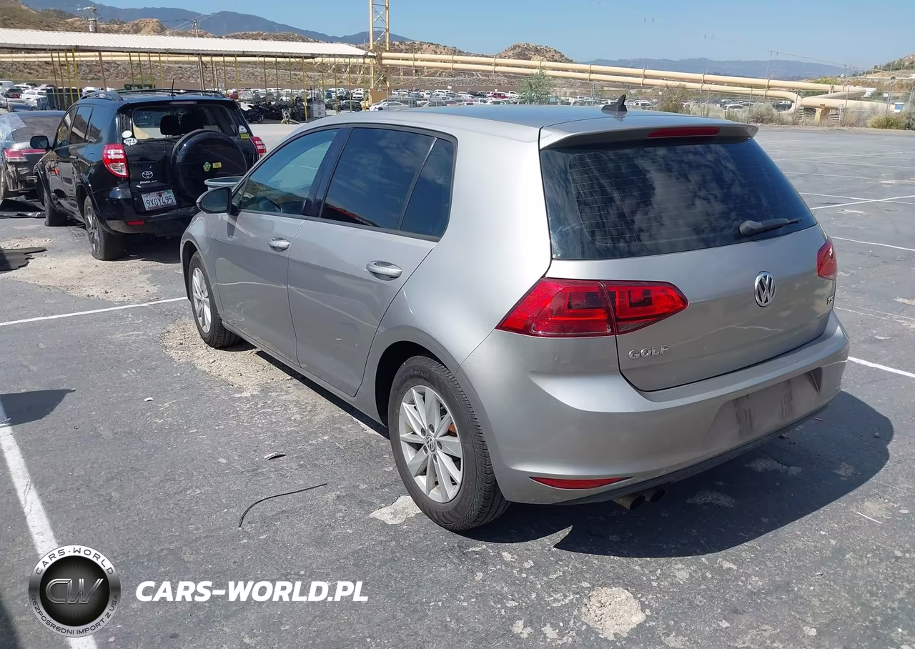 2016 Volkswagen Golf Tsi S 4-Door VIN:3VW217AU7GM010691 - 3