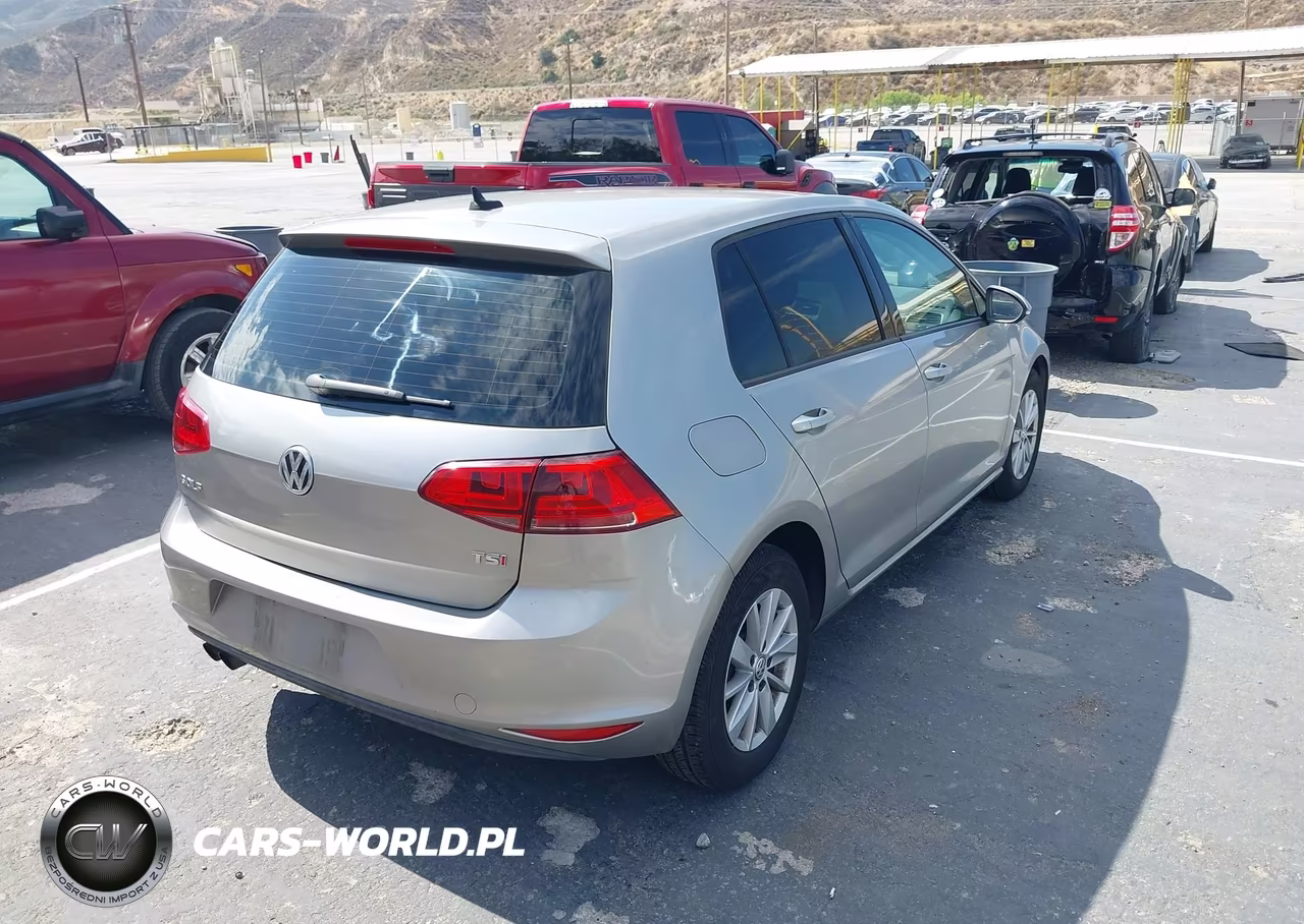 2016 Volkswagen Golf Tsi S 4-Door VIN:3VW217AU7GM010691 - 4