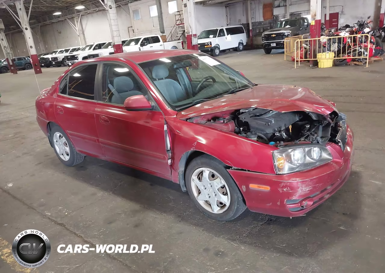 2005 Hyundai Elantra Gls-Gt VIN:KMHDN46D25U018564 - 1