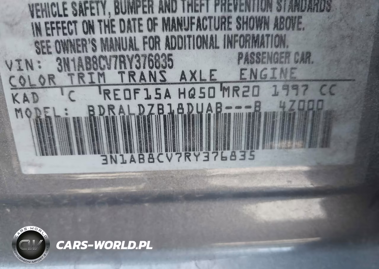 2024 Nissan Sentra Sv Xtronic Cvt VIN:3N1AB8CV7RY376835 - 9