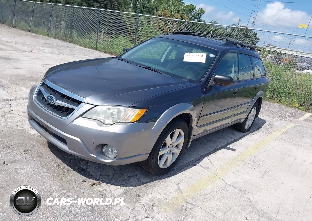 2009 Subaru Outback 2.5I VIN:4S4BP61C197317902 - 2