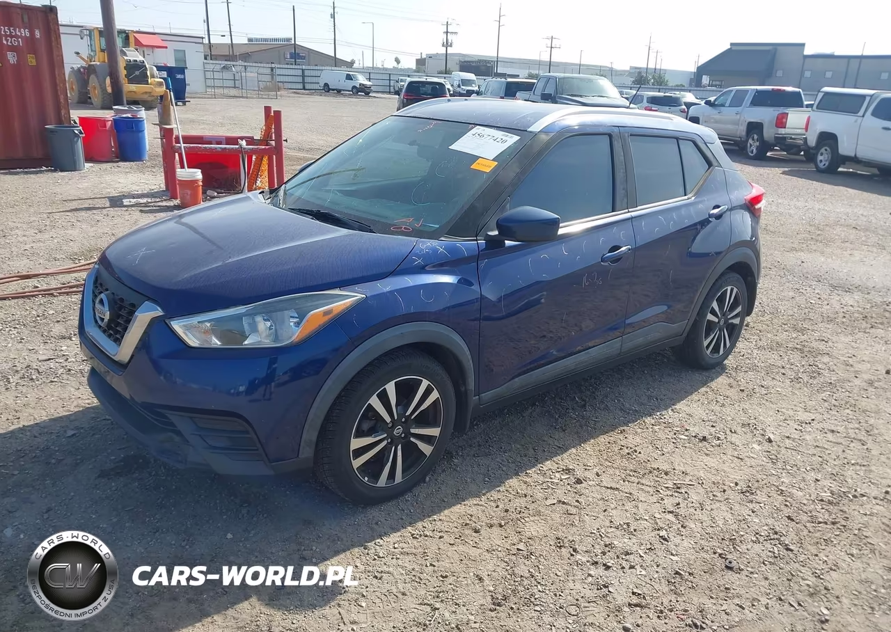 2018 Nissan Kicks Sv VIN:3N1CP5CU8JL543818 - 2