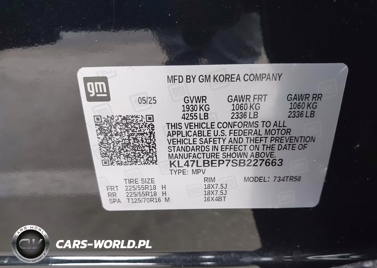 2025 Buick Envista Sport Touring Fwd VIN:KL47LBEP7SB227663 - 9