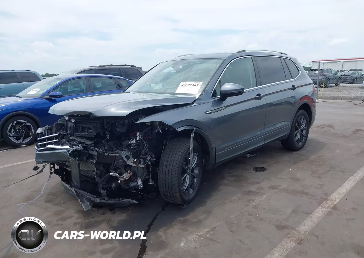 2022 Volkswagen Tiguan 2.0T Se VIN:3VV2B7AX7NM030089 - 2