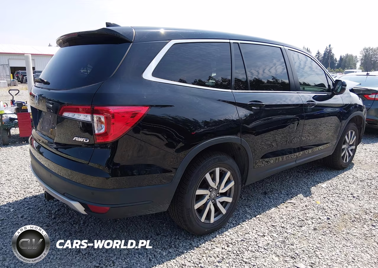 2021 Honda Pilot Awd Ex-L VIN:5FNYF6H55MB097949 - 4