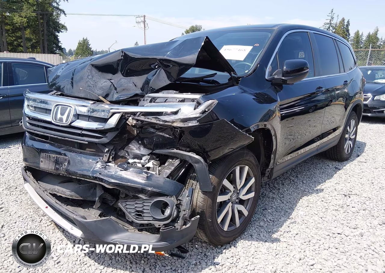 2021 Honda Pilot Awd Ex-L VIN:5FNYF6H55MB097949 - 6