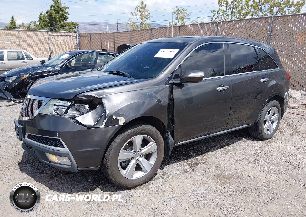 2011 Acura Mdx VIN:2HNYD2H29BH527651 - 2