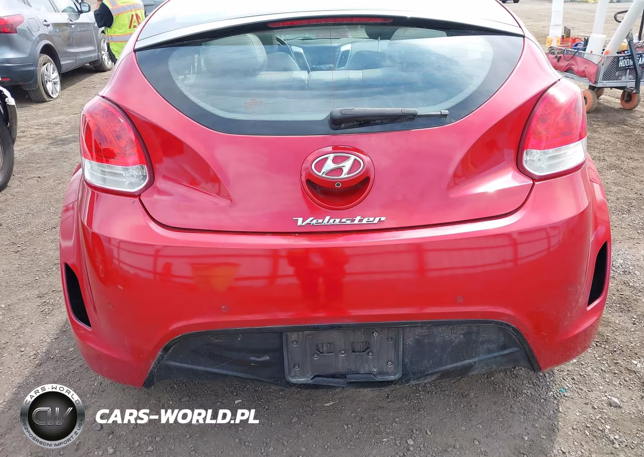 2013 Hyundai Veloster Base W-Gray VIN:KMHTC6AD7DU103077 - 12