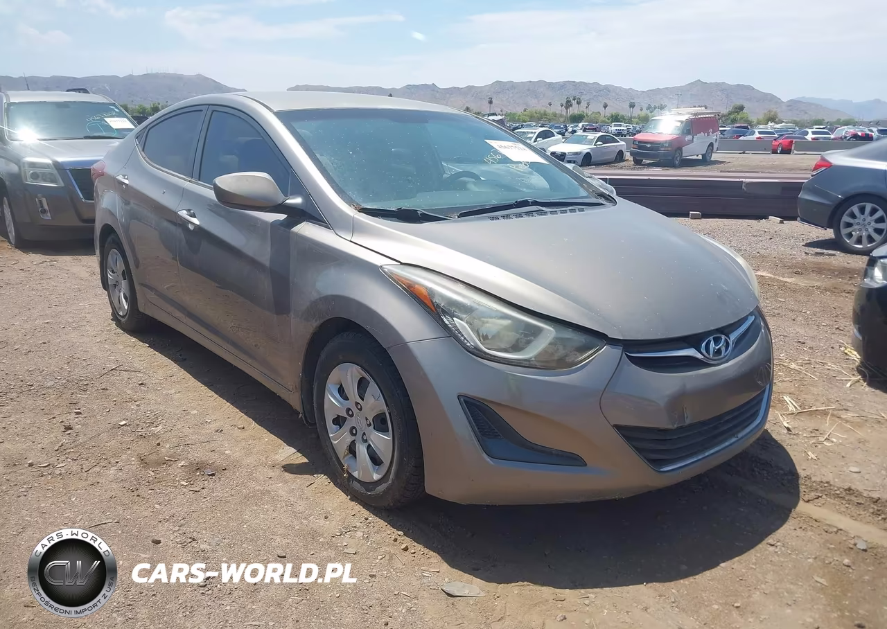 2016 Hyundai Elantra Se VIN:5NPDH4AE1GH721503 - 1