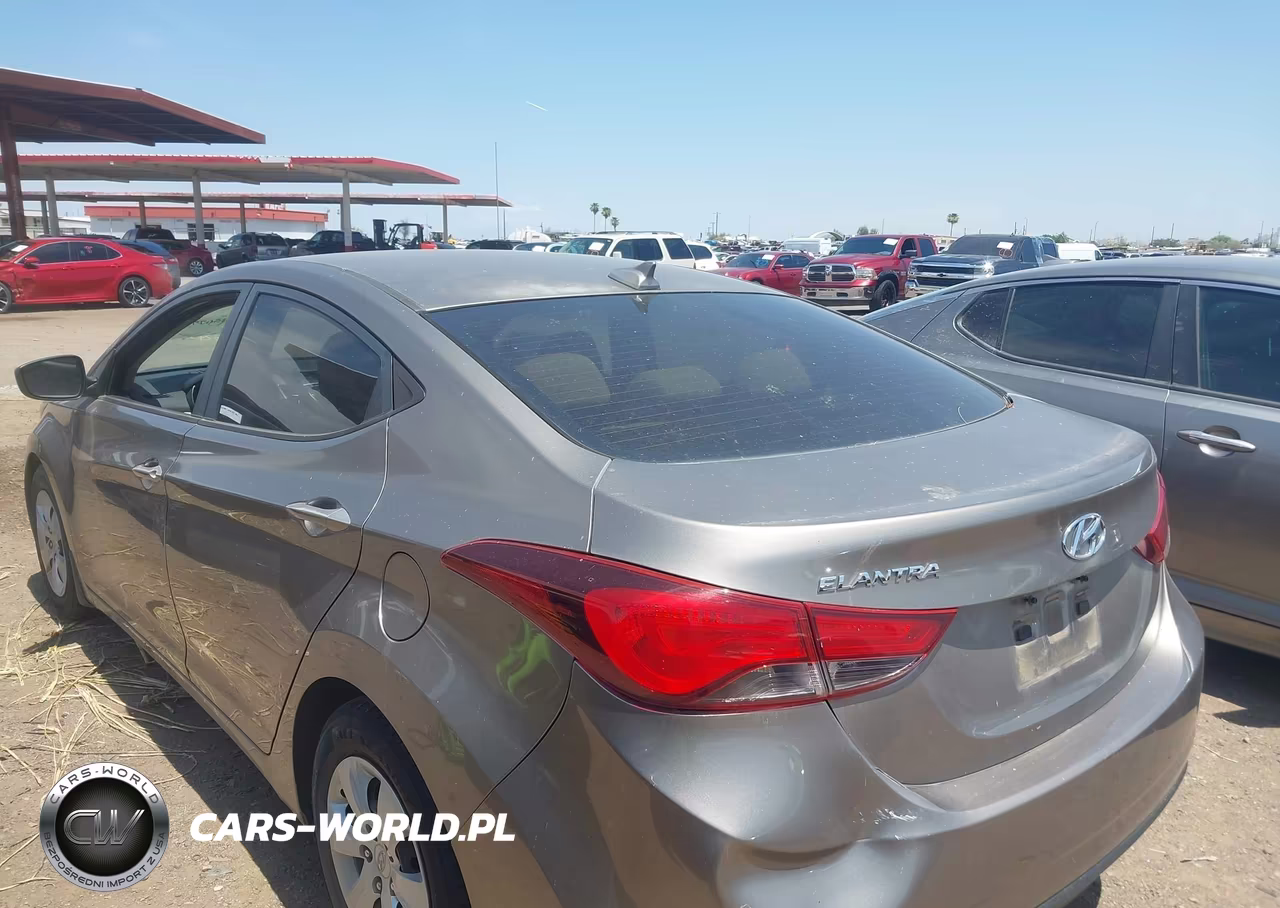 2016 Hyundai Elantra Se VIN:5NPDH4AE1GH721503 - 3