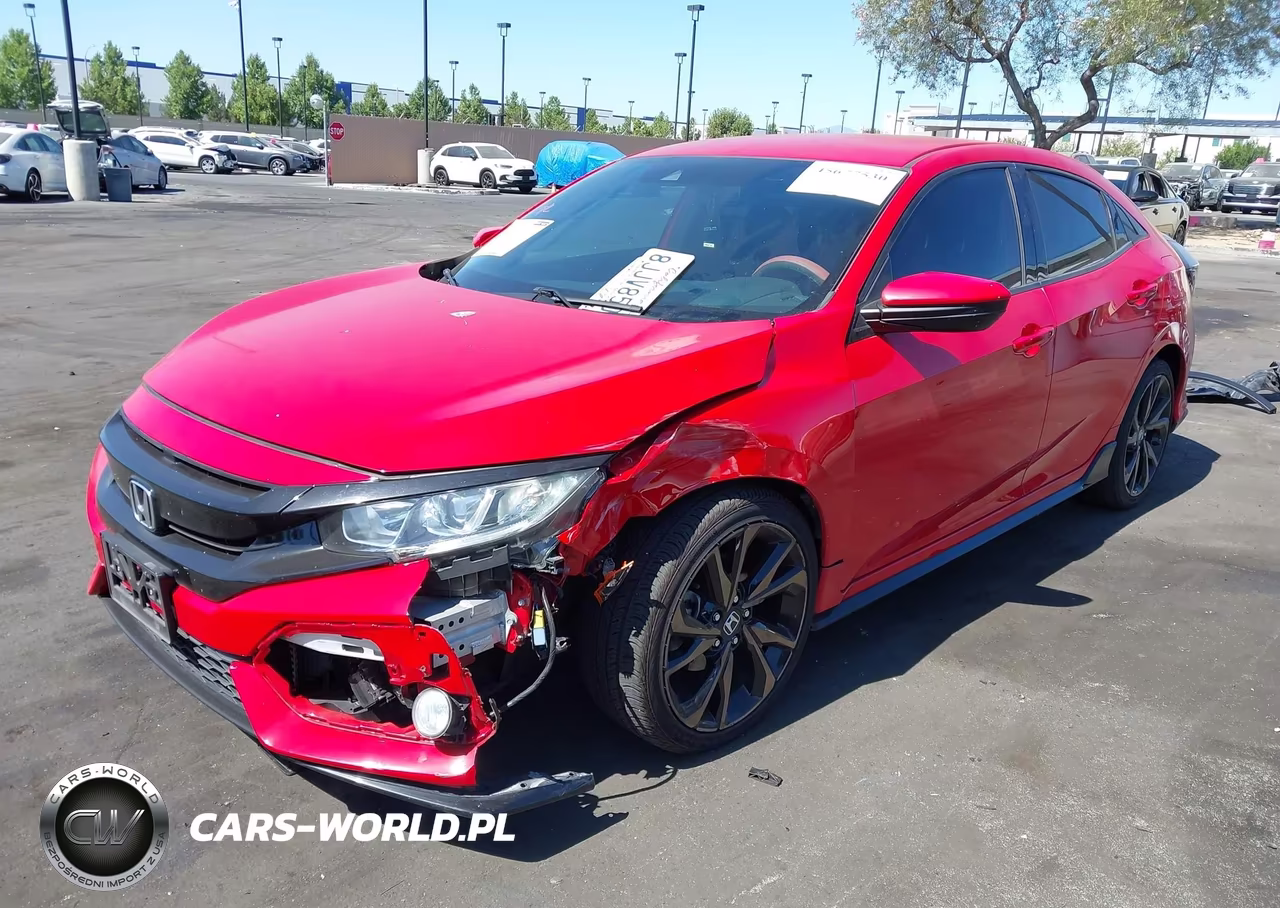 2019 Honda Civic Sport VIN:SHHFK7H42KU409687 - 2