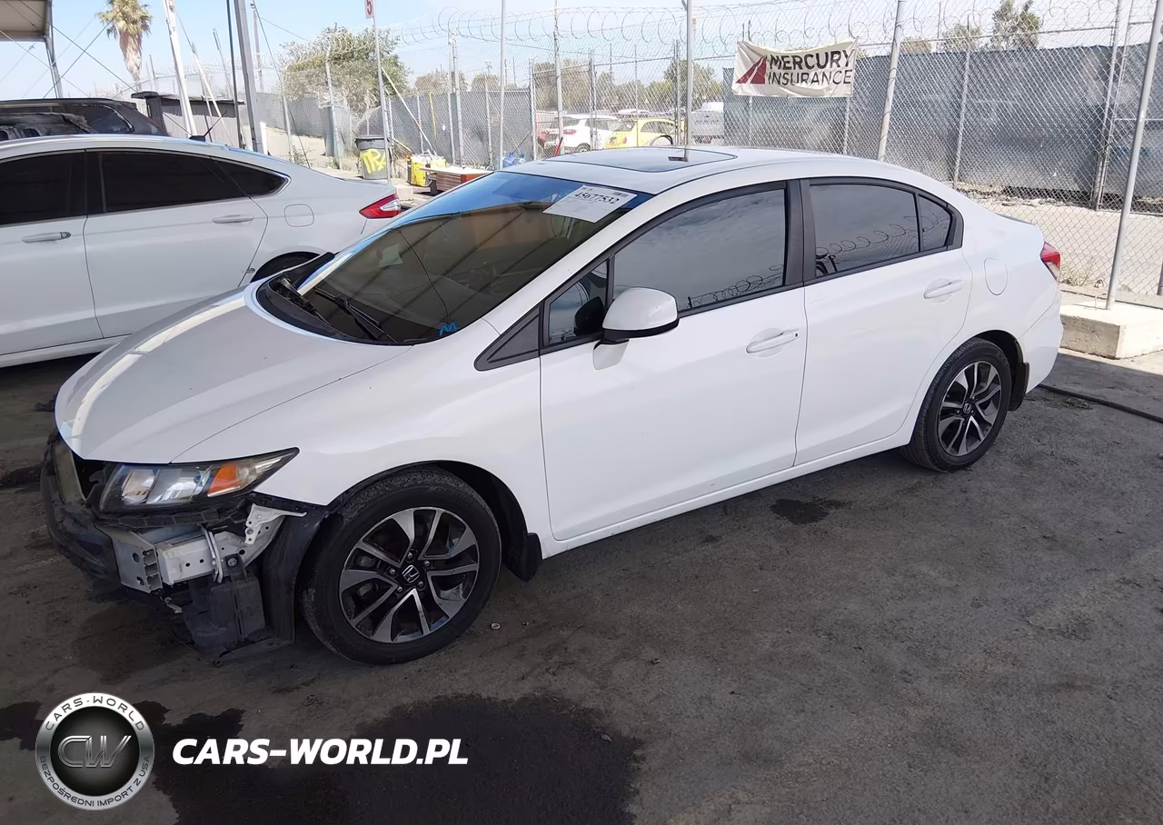 2013 Honda Civic Ex VIN:19XFB2F89DE244420 - 2