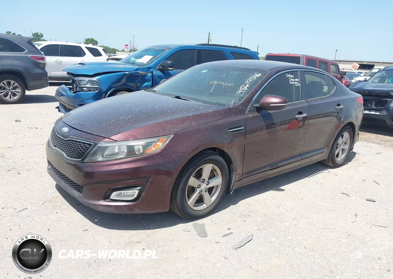 2014 Kia Optima Lx VIN:5XXGM4A73EG291797 - 2