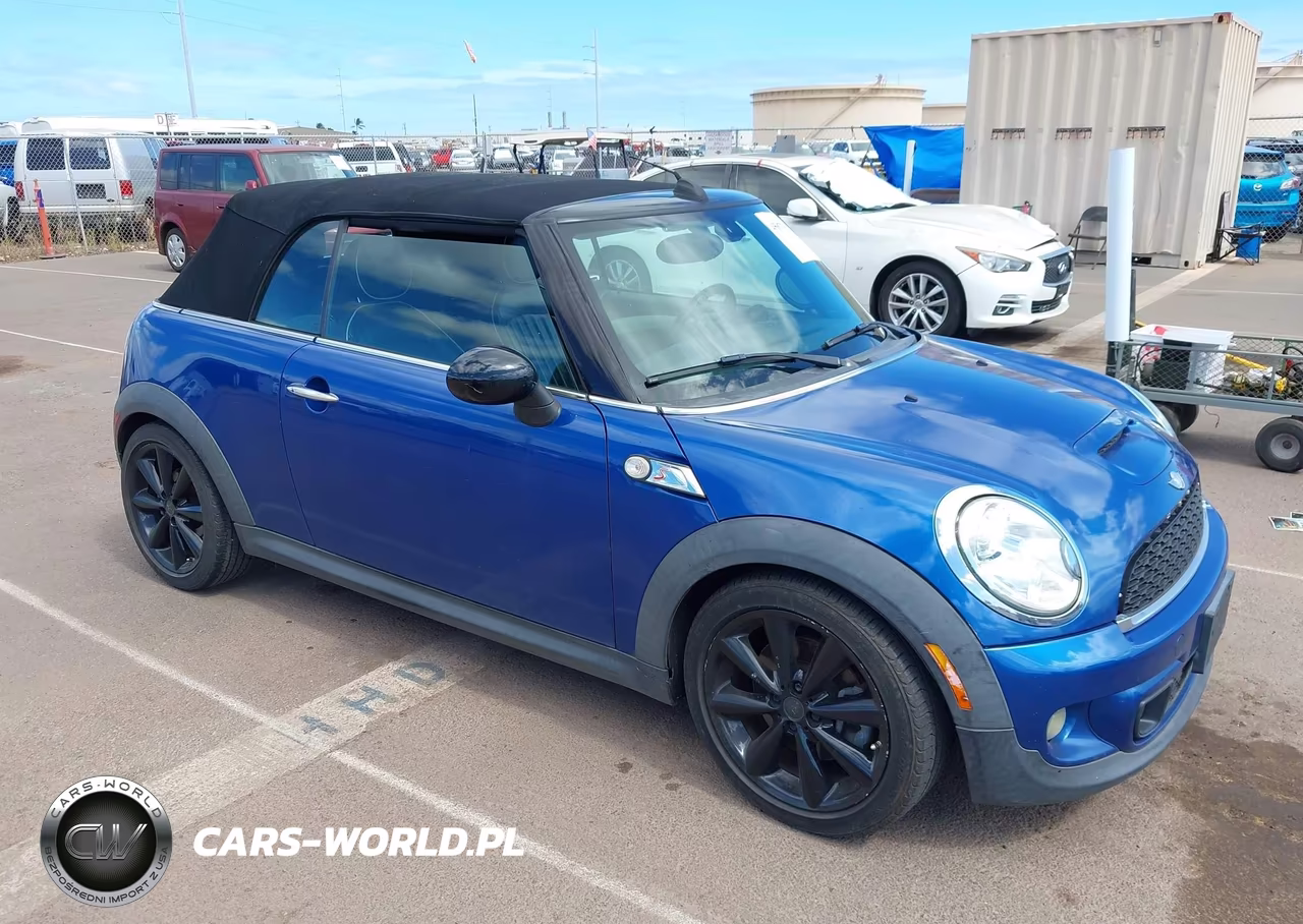 2013 Mini Convertible Cooper S VIN:WMWZP3C50DT551140 - 1