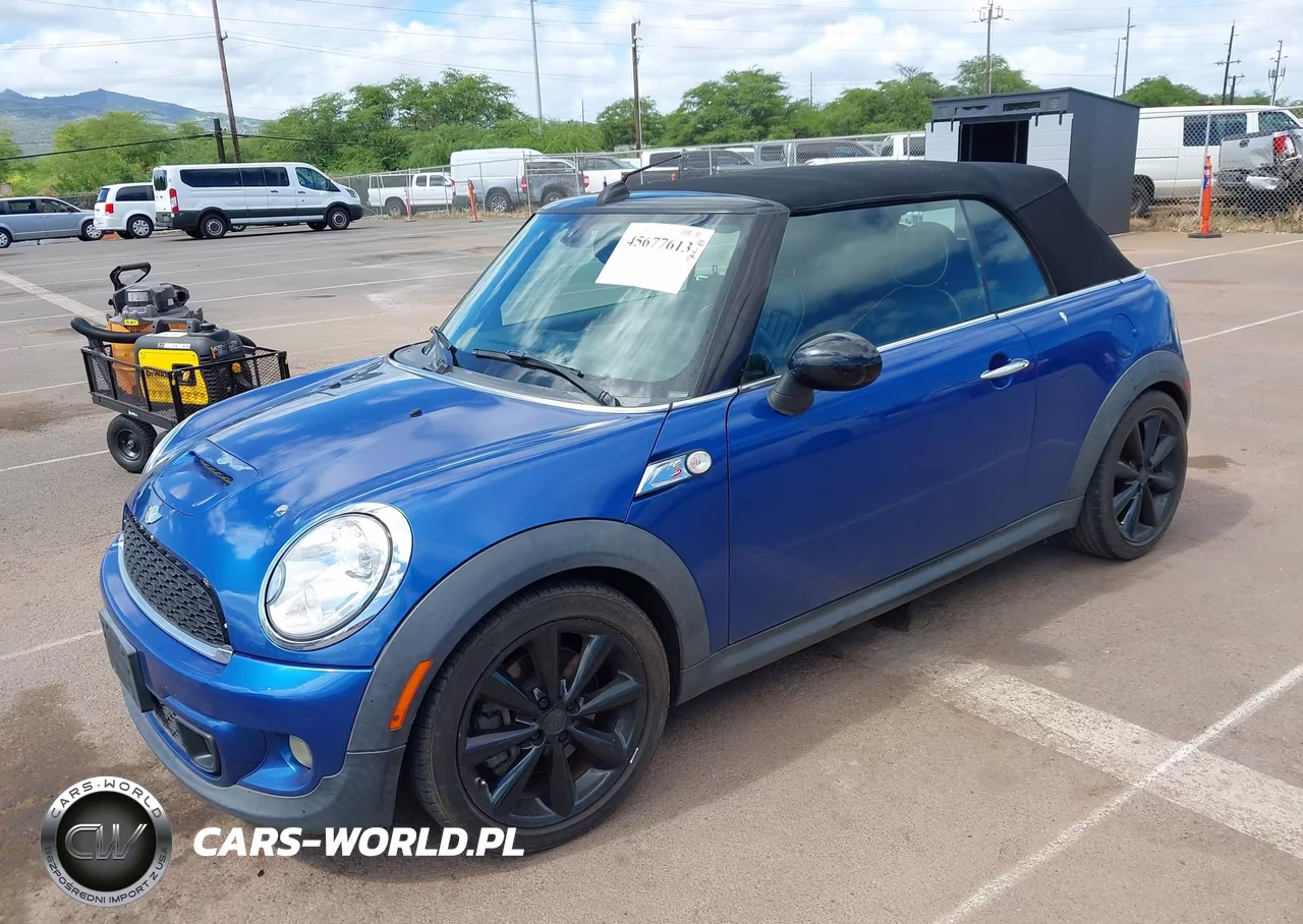 2013 Mini Convertible Cooper S VIN:WMWZP3C50DT551140 - 2