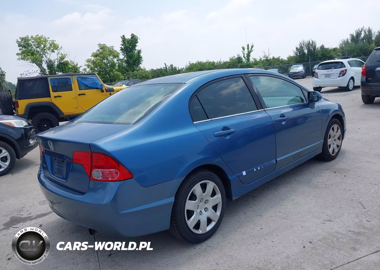 2006 Honda Civic Lx VIN:1HGFA16566L094457 - 4