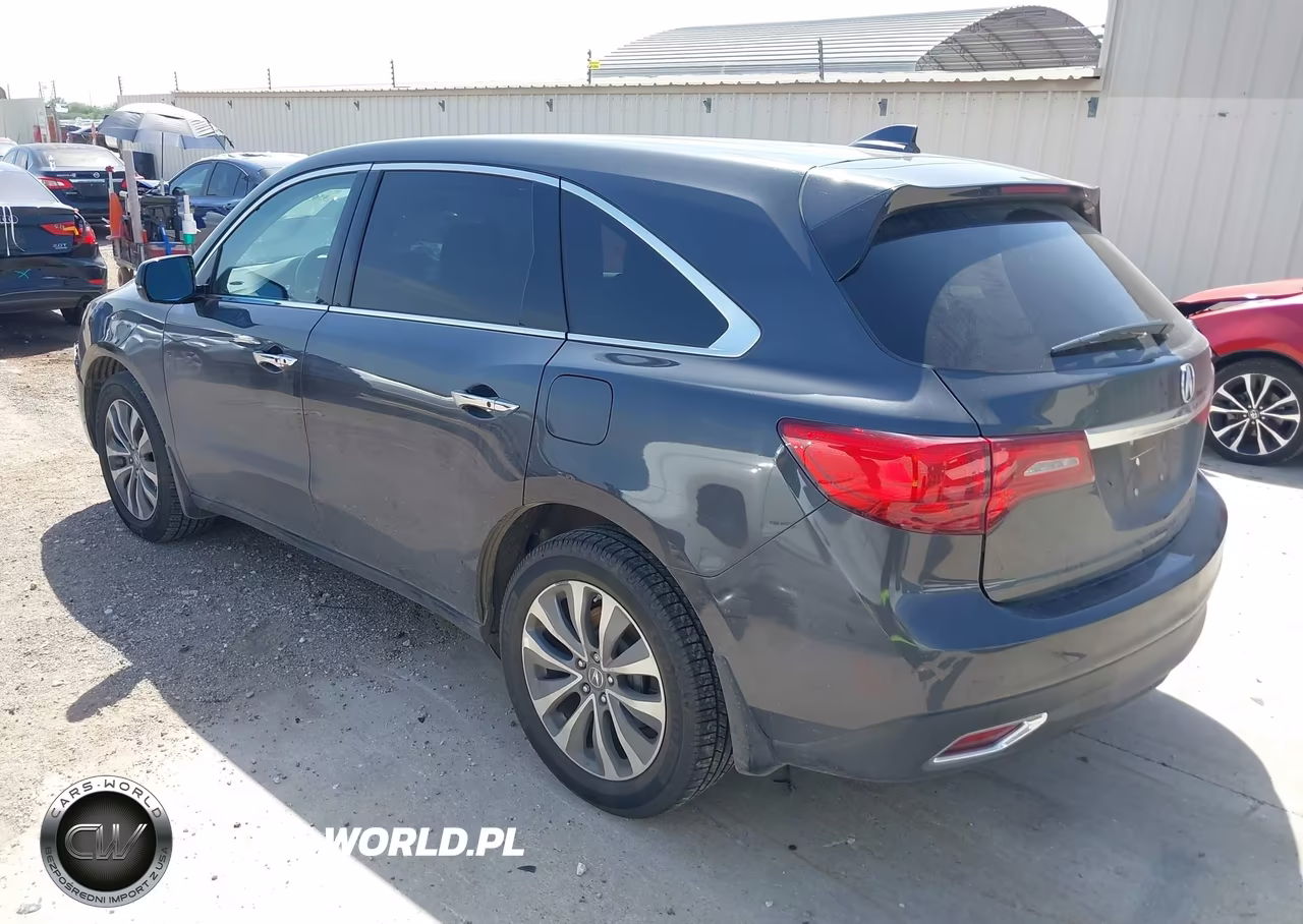 2016 Acura Mdx Technology Entertainment Packages-Technology, Entertainment Acurawatch Plus Packages VIN:5FRYD4H63GB040218 - 3