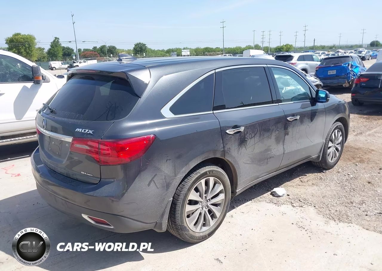 2016 Acura Mdx Technology Entertainment Packages-Technology, Entertainment Acurawatch Plus Packages VIN:5FRYD4H63GB040218 - 4