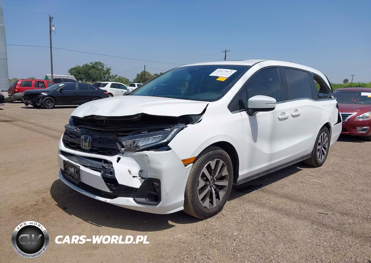 2026 Honda Odyssey Ex-L VIN:5FNRL6H67TB018592 - 2