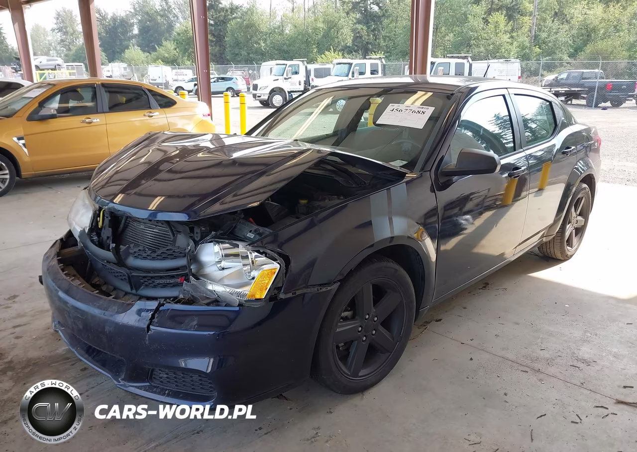 2013 Dodge Avenger Se VIN:1C3CDZAB4DN708125 - 2