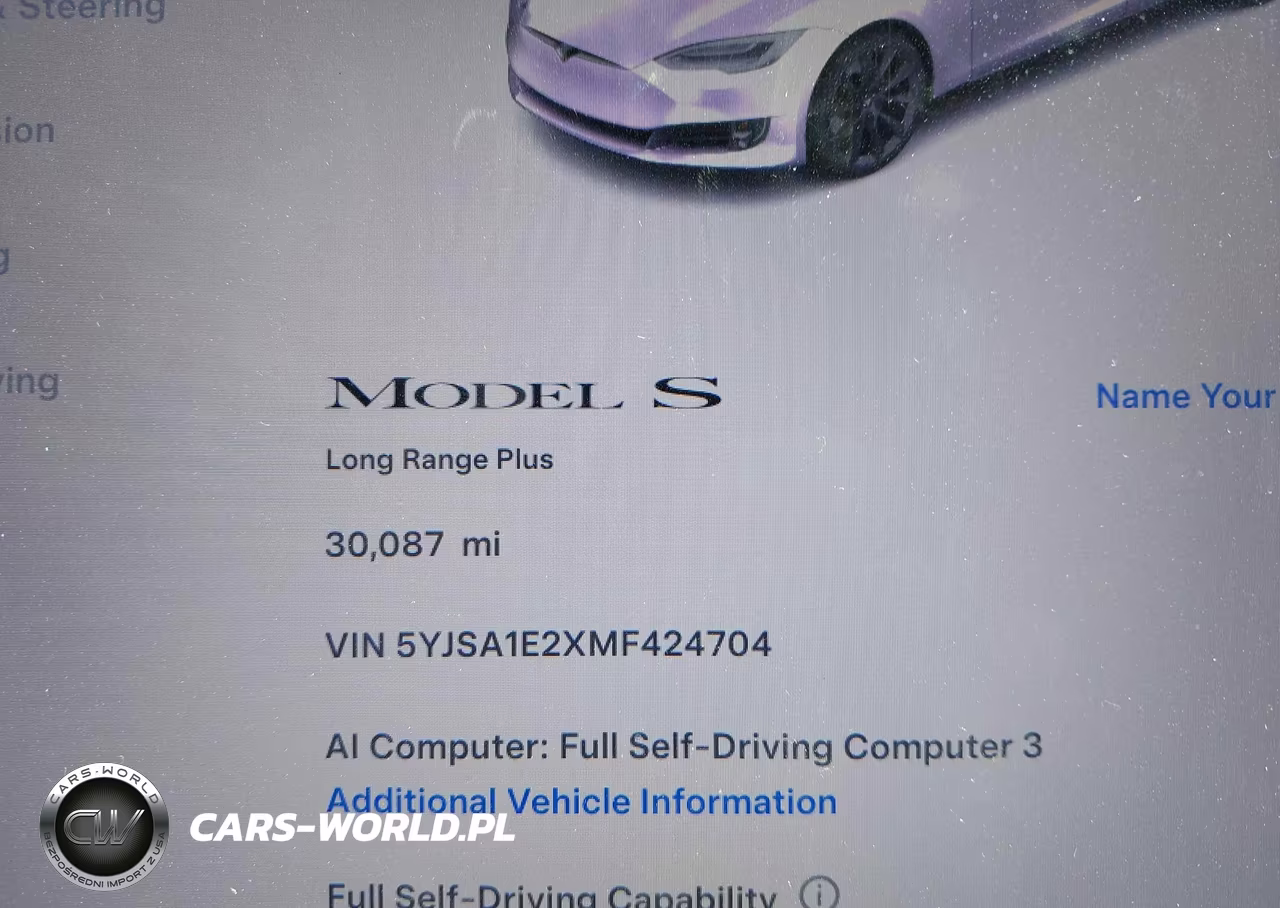 2021 Tesla Model S Long Range Dual Motor All-Wheel Drive-Long Range Plus Dual Motor All-Wheel Drive VIN:5YJSA1E2XMF424704 - 16