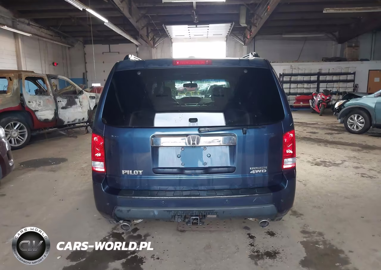 2010 Honda Pilot Touring VIN:5FNYF4H94AB006799 - 16
