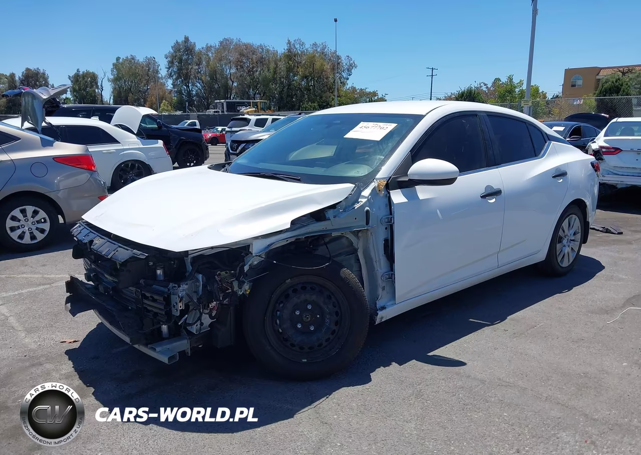 2024 Nissan Sentra S Xtronic Cvt VIN:3N1AB8BV2RY385735 - 2