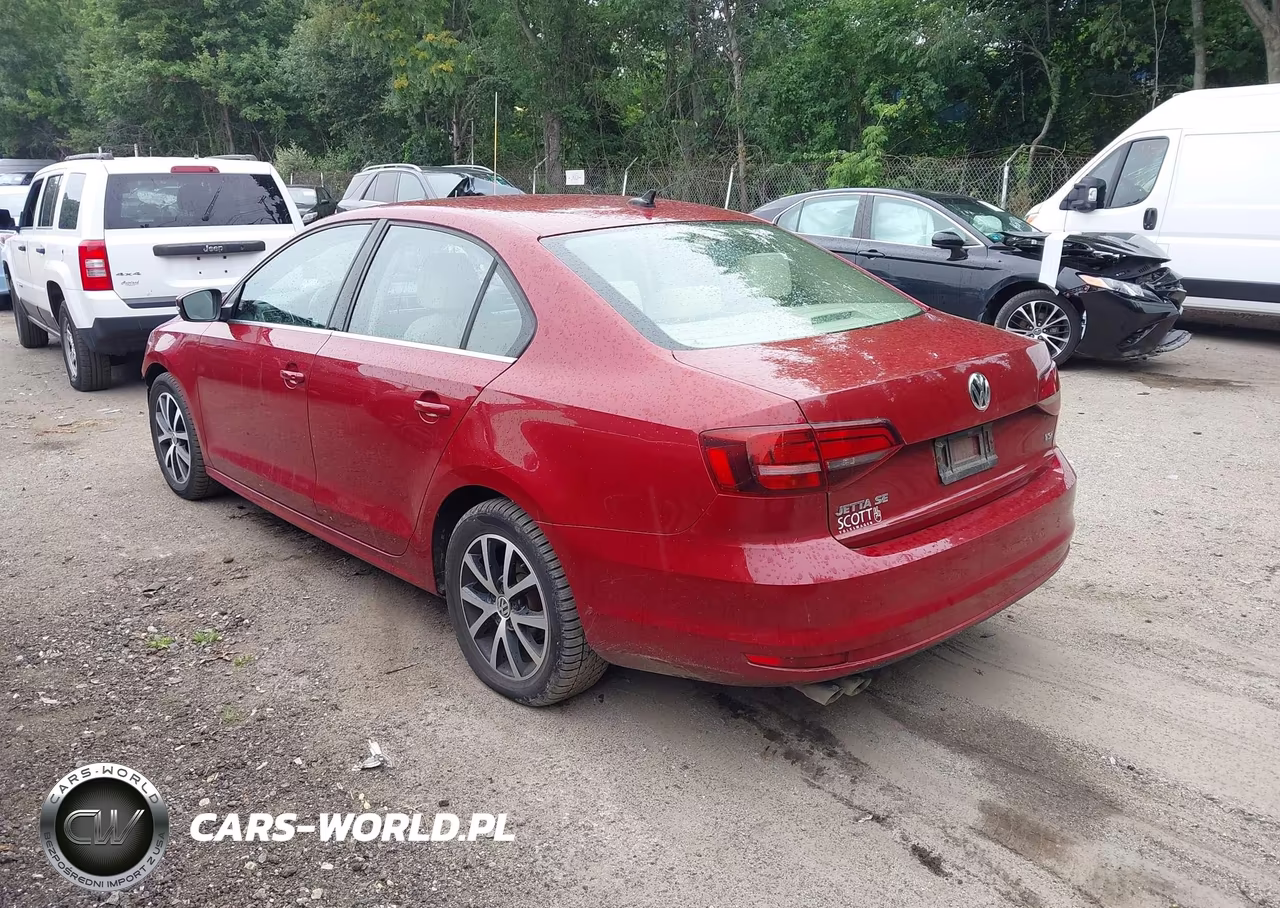 2017 Volkswagen Jetta 1.4T Se VIN:3VWDB7AJ9HM391411 - 3