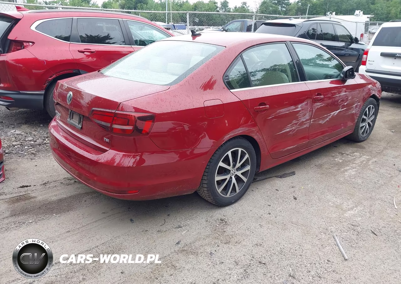 2017 Volkswagen Jetta 1.4T Se VIN:3VWDB7AJ9HM391411 - 4